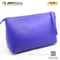 2015 new style glossy zip handheld PU toiletry pouch for ladies